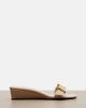 Khaite Khaite Manhattan leather wedge mules - 5