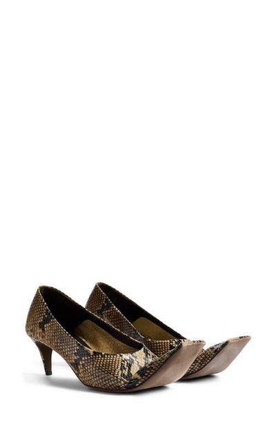 Khaite Khaite Marlene Foldable Square Toe Pump