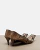 Khaite Khaite Marlene snake-effect leather pumps - 3