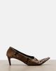Khaite Khaite Marlene snake-effect leather pumps - 5