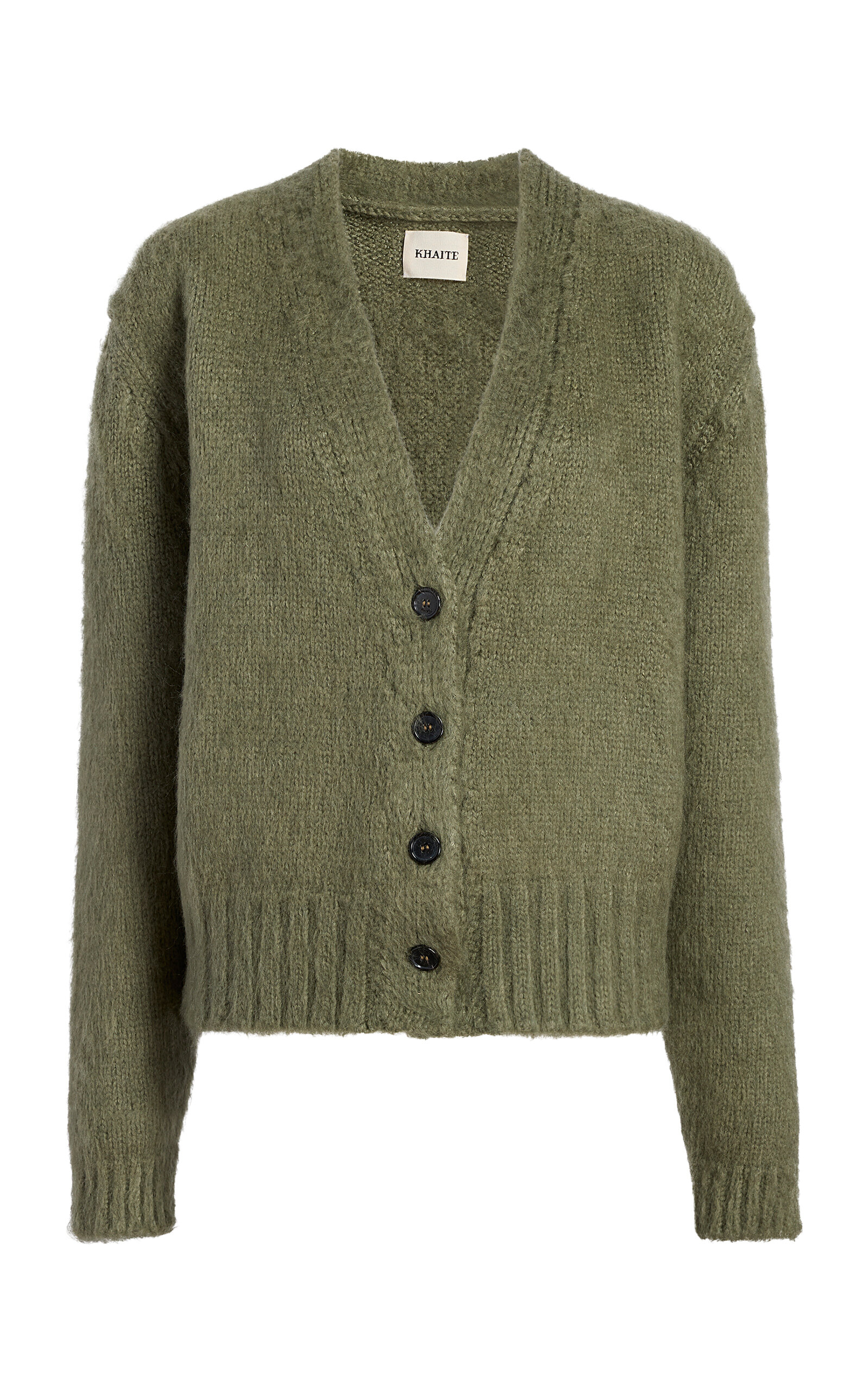 Khaite Khaite Maura Brushed WoolSilk Cardigan
