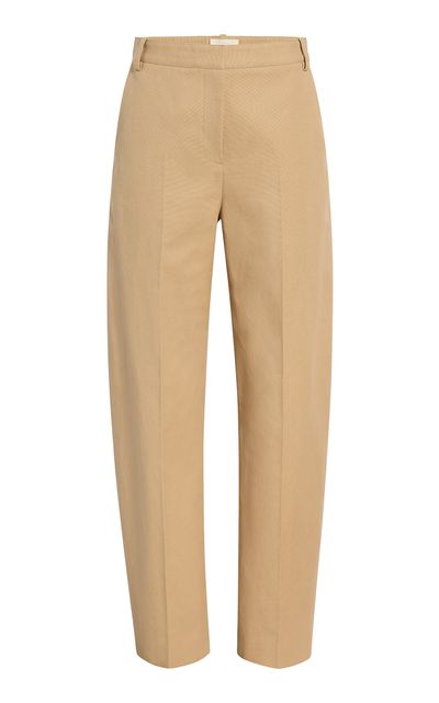 Khaite Khaite Melson Organic Cotton Canvas Pants