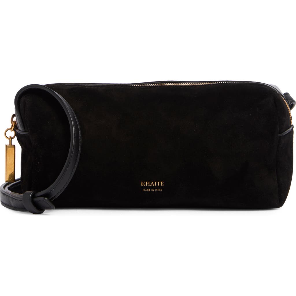 Khaite Khaite Mini Kye Leather & Suede Crossbody Bag