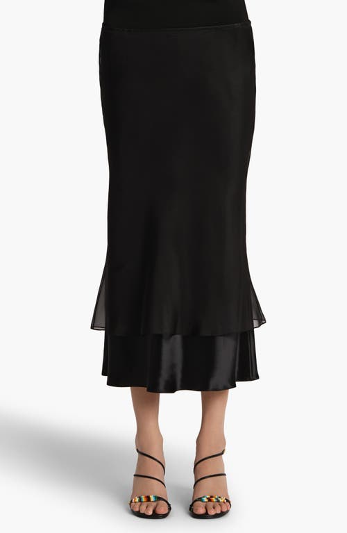 Khaite Khaite Monina Layered Effect Skirt