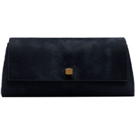 KHAITE KHAITE Navy Audrey Clutch