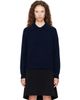 KHAITE KHAITE Navy Jackson Sweater - 1