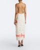 Khaite Khaite Nevis lace-trimmed voile slip dress - 6