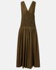 Khaite Khaite Nola cotton poplin maxi dress - 1