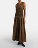Khaite Khaite Nola cotton poplin maxi dress - 2
