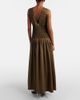 Khaite Khaite Nola cotton poplin maxi dress - 7