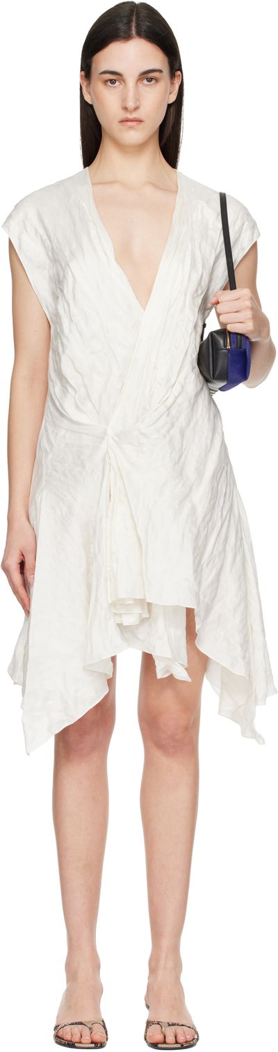 KHAITE KHAITE Off-White Merith Midi Dress
