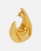 Khaite Khaite Olivia Medium gold-plated hoop earrings - 5