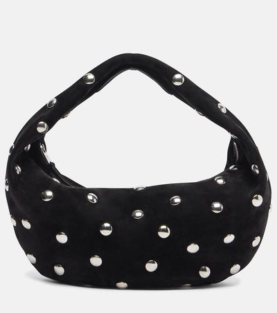 Khaite Khaite Olivia Medium studded suede tote bag