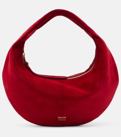 Khaite Khaite Olivia Mini suede shoulder bag