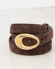 Khaite Khaite Olivia leather belt - 3