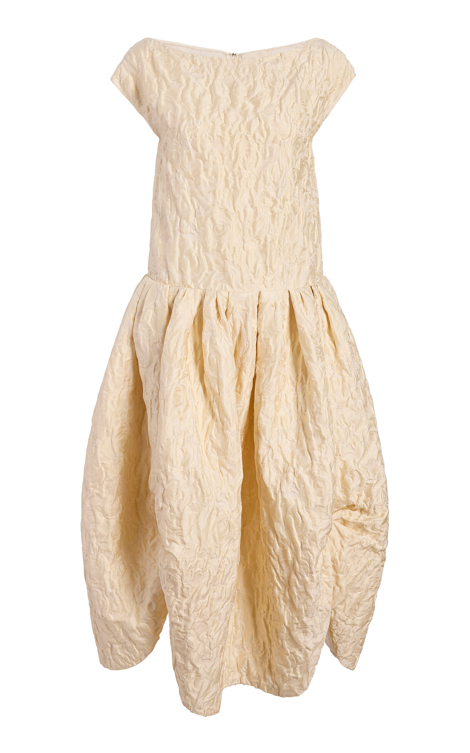 Khaite Khaite Polmera Cloque Jacquard Maxi Dress