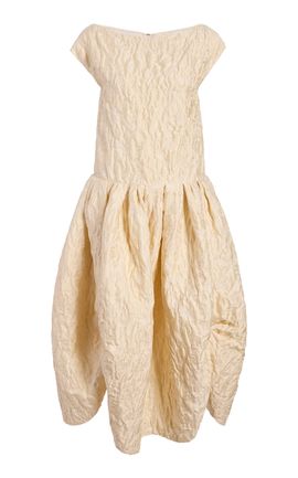 Khaite Khaite Polmera Cloque Jacquard Maxi Dress