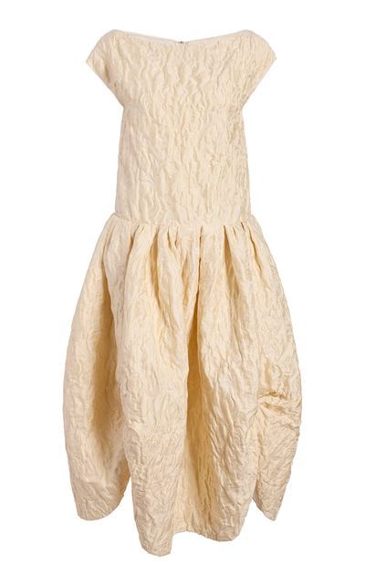 Khaite Khaite Polmera Cloque Jacquard Maxi Dress