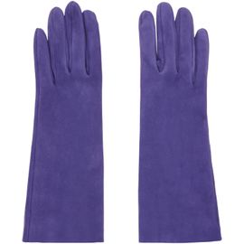 KHAITE KHAITE Purple Remo Mid Gloves