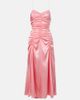 Khaite Khaite Raina ruched silk satin maxi dress - 1