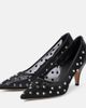 Khaite Khaite River embellished leather-trimmed pumps - 5