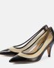 Khaite Khaite River leather and mesh pumps - 6