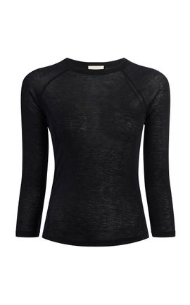 Khaite Khaite River Ribbed SilkCashmere Top