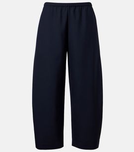 Khaite Khaite Roma virgin wool wide-leg pants