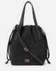 Khaite Khaite Rory Medium leather-trimmed bucket bag - 1