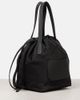 Khaite Khaite Rory Medium leather-trimmed bucket bag - 4