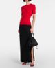Khaite Khaite Rory Medium leather-trimmed bucket bag - 5