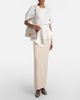 Khaite Khaite Rumi peplum linen-blend top - 6