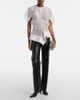 Khaite Khaite Rumi sheer peplum silk top - 4