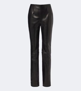 Khaite Khaite Ryden leather slim pants