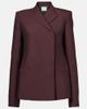 Khaite Khaite Silvannah wool and silk blazer - 1