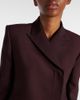 Khaite Khaite Silvannah wool and silk blazer - 4