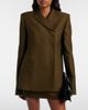 Khaite Khaite Silvannah wool and silk cady blazer - 2