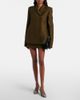 Khaite Khaite Silvannah wool and silk cady blazer - 7