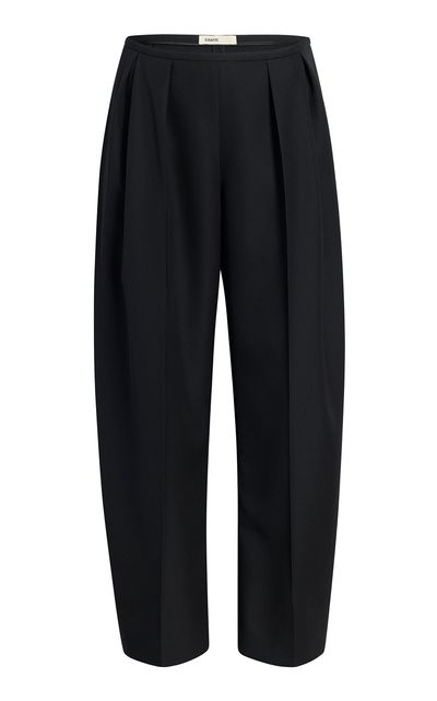 Khaite Khaite Sima Textured Wool Pants