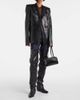 Khaite Khaite Simona patent leather shoulder bag - 5