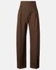 Khaite Khaite Somera pleated virgin wool straight pants - 1