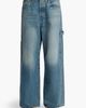 Khaite Khaite Sowen Distressed Wide Leg Carpenter Jeans - 1
