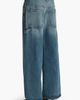 Khaite Khaite Sowen Distressed Wide Leg Carpenter Jeans - 2