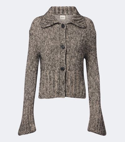 Khaite Khaite Takeo cashmere, mohair, and silk cardigan