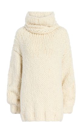 Khaite Khaite Tali Felted Cashmere Sweater