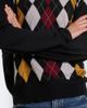 Khaite Khaite Tammy wool and silk argyle sweater - 4
