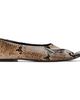 KHAITE KHAITE Taupe Marlene Ballerina Flats - 1