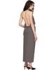 KHAITE KHAITE Taupe Roxanne Maxi Dress - 3