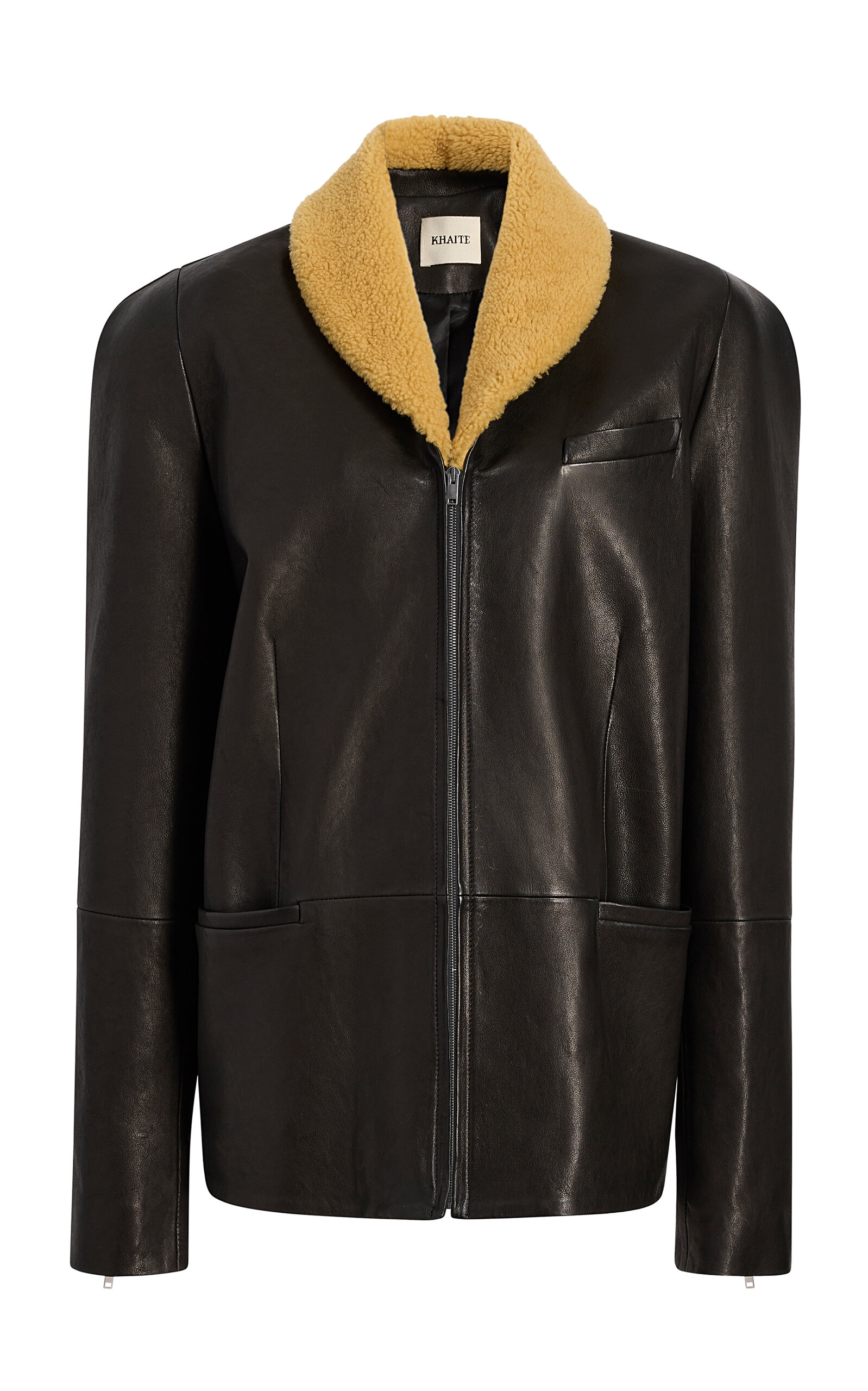 Khaite Khaite Teodor Leather Jacket