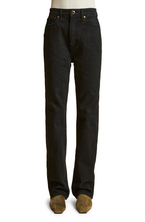 Khaite Khaite The Danielle High Waist Straight Leg Jeans
